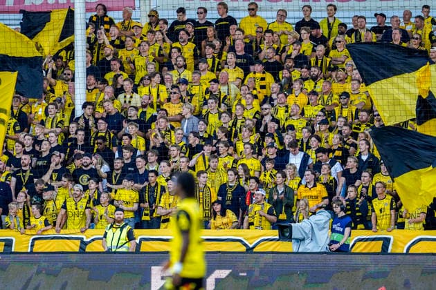 Europa League Qualifiers 2026 Lillestrom vs. Egantia Lillestrom 20260827 Europa League playoff soccer match between Lillestrom and Egantia at Arasen Stadium. Photo by Erik Flaaris Johansen, NTB, Lillestrom, Norway. EDITORIAL USE ONLY. RESTRICTED USE BY BETTING COMPANIES  Copyright: xErikxFlaarisxJohansenx xNTBx