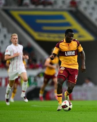 Ibrahim Said of Motherwell Freiburg v Motherwell, UEFA Conference League, Play-Off Round, Second Leg, Football, Europa-Park-Stadion, Freiburg, Germany - 27 Aug 2026Freiburg Europa-Park-Stadion Germany  Copyright: xMaxxKrause Shutterstockx 17118930ay