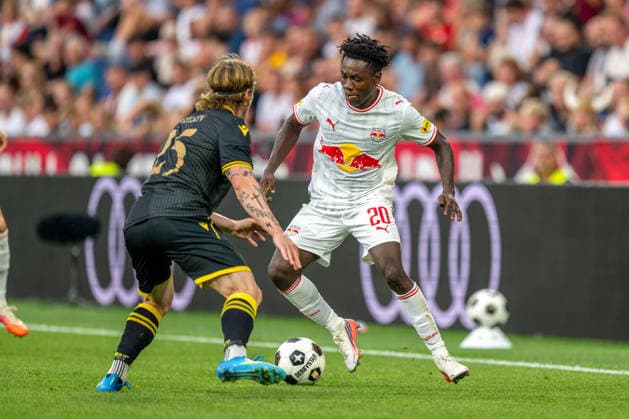 Football, Europa League qualifiers, Red Bull Salzburg v Mjällby AIF