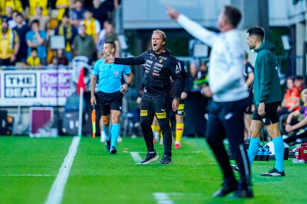 Europa League Qualifiers 2026 Lillestrøm vs. Egantia Lillestrøm 20260827 Lillestrøm coach Hans Erik Odegaard during the Europa League playoff soccer match between Lillestrøm and Egantia at Arasen Stadium. Photo: Erik Flaaris Johansen, NTB, Lillestrøm Norway EDITORIAL USE ONLY RESTRICTED USE FOR BETTING COMPANIES  Copyright: xErikxFlaarisxJohansenx xNTBx