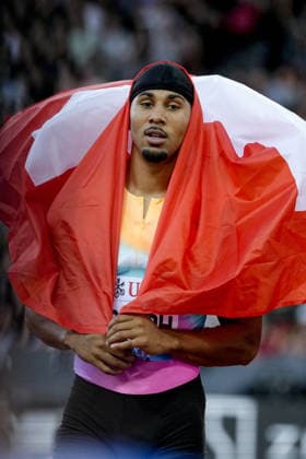 Zürich, Switzerland - August 27: Jason Joseph (SUI) wining in the 110m Hurdles Men during the Wanda Diamond League Weltklasse Zürich at Stadion Letzigrund on August 27, 2026 in Zürich, Switzerland.  Copyright: xKjetilxWaberx xSPPx Sportspressphoto_SPR217173