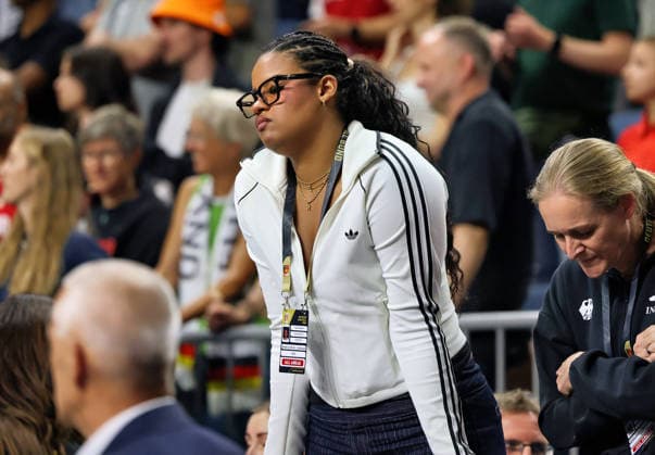 Nyara Sabally Germany Women s Team Germany vs. Turkey, Basketball, DBB, Women, Friendly Match, August 27, 2026 Germany vs. Turkey, Basketball, DBB, Women, Friendly Match, August 27, 2026 Cologne Copyright: xEibner-Pressefotox xThomasxStoeckerx EP_TSR