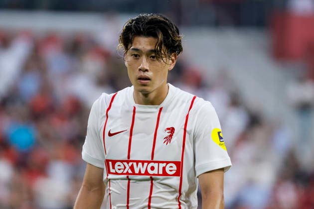 Yuito Suzuki, SC Freiburg, 14, Germany, Soccer, UEFA Conference League, Playoffs, 2026–2027, SC Freiburg vs. Motherwell FC, August 27, 2026, Freiburg im Breisgau, Europa-Park Stadium, Germany Copyright: xGrantxHubbsx