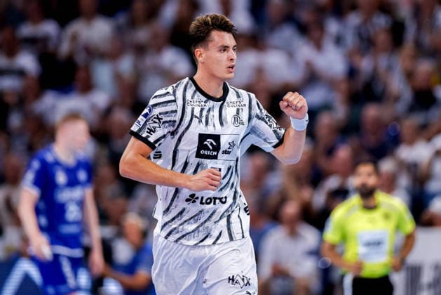 Kiel, August 27, 2026; Handball, 2026-27 Bundesliga 1, THW Kiel vs. TBV Lemgo Lippe; Julian Köster, THW Kiel, 7