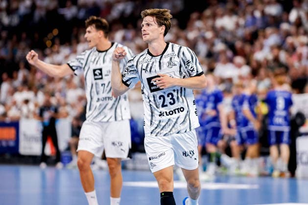Kiel, August 27, 2026; Handball, 1st Bundesliga 2026-27, THW Kiel vs. TBV Lemgo Lippe; Rune Dahmke, THW Kiel, 23