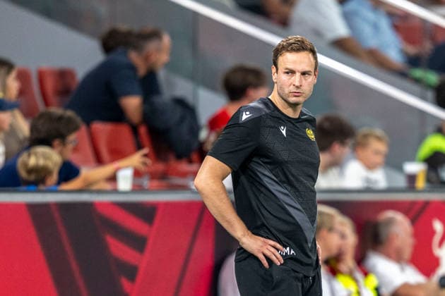 SOCCER - UEFA EL, RBS vs Mjaellby SALZBURG,AUSTRIA,27.AUG.26 - SOCCER - UEFA Europa League, play-off, Red Bull Salzburg vs Mjaellby AIF. Image shows Karl Marius Aksum (Mjaellby).  GEPAxpictures xWolfgangxKofler