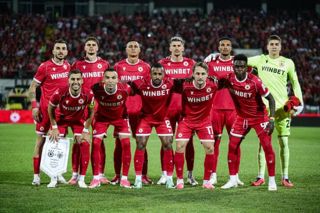 SOCCER - UEFA Europa League - Qualifiers - PFC CSKA vs. OFI Crete FC Photo by IPA ABACAPRESS.COM87840895 - CSKA team photo before the Europa League playoff match between PFC CSKA and OFI Crete FC at Vasil Levski National Stadium in Sofia, Bulgaria, on August 27, 2026 Sofia Bulgaria  Copyright: xIPAxSport ABACAx