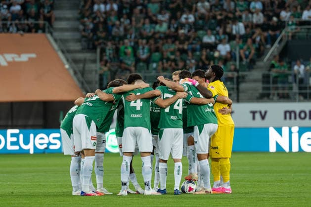 Soccer, UEFA Conference League Qualifiers: FC St. Gallen 1879 vs. FC Nordsjælland, Thursday, August 27, 2026, Berit Sitter Stadium, St. Gallen, Switzerland, FC St. Gallen Squad Copyright: xValentinxDomgjonix