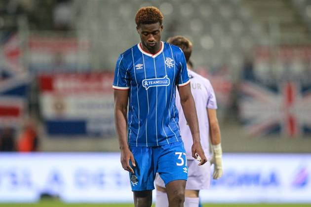 Emmanuel Fernandez of Rangers dejected after defeat on penalties Jablonec v Rangers, UEFA Conference League, Play-Off Round, Second Leg, Football, Stadion Strelnice, Jablonec nad Nisou, Czechia - 27 Aug 2026Jablonec nad Nisou Stadion Strelnice Germany  Copyright: xMilanxKammermayer Shutterstockx 17118931ao