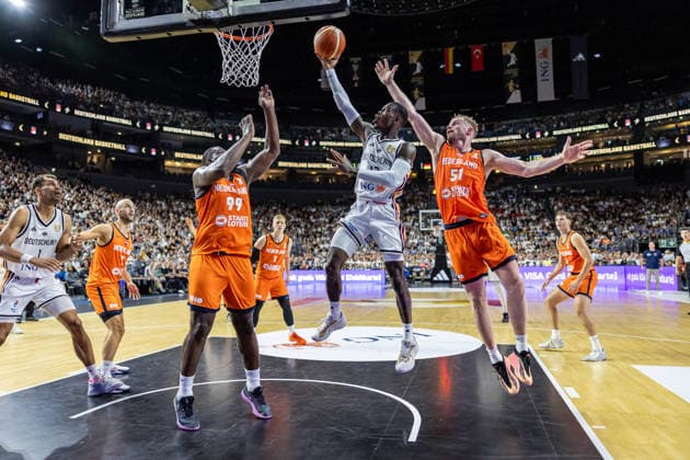 Basketball, World Cup qualifiers, Germany v the Netherlands