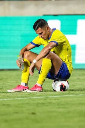 STVV s players look dejected after losing a soccer game between Cypriot AC Omonia Nicosia and Belgian soccer team Sint-Truidense V.V., Thursday 27 August 2026 in Nicosie, Cyprus, on the return leg of the play-off round for the UEFA Europa League league phase. STVV won the first leg 1-0. BRUNOxFAHY  x184508471x