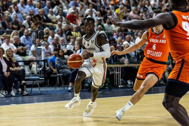 August 27, 2026, GER, FIBA 2027 Basketball World Cup, European Qualifiers, Cologne, Germany vs. Turkey, Dennis Schröder (Germany), 17, Cologne, LANXESS arena, North Rhine-Westphalia, Germany