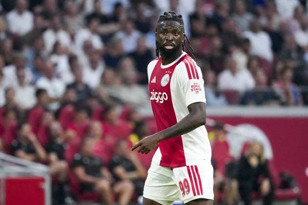 AMSTERDAM , 27-08-2026 , JohanCruijff ArenA , season 2026 2027 , UEFA Conference League play-off football . Match between Ajax and FC Sion, Picture shows Ajax player Toluwalase Arokodare Ajax - Sion  x206096617x Copyright: