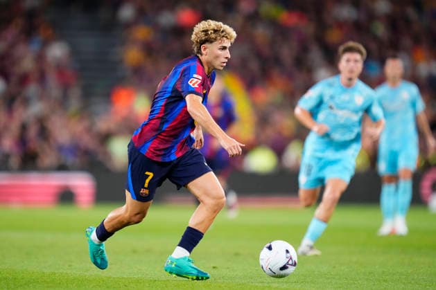 FC Barcelona, Barca v Athletic Club - LaLiga EA Sports 2026 27 Fermin Lopez central midfield of Barcelona and Spain in action during the La Liga EA Sports 2026 27 match between FC Barcelona and Athletic Club at Spotify Camp Nou on August 27, 2026 in Barcelona, Spain. Barcelona Spain  Copyright: xJosexBretonx originalFilename:bretonhernandez-fcbarcel260827_npxsJ.jpg