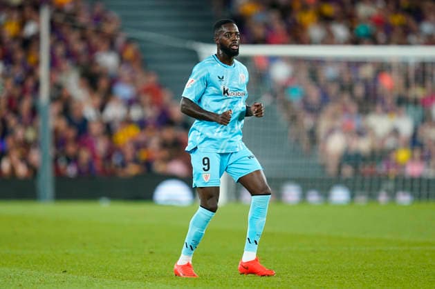 ESP: FC Barcelona, Barca - Athletic Club. La Liga EA Sports. Matchday 1. Inaki Williams of Athletic Club during the La Liga EA Sports match between FC Barcelona and Athletic Club de Bilbao played at Spotify Camp Nou Stadium on 27 Aug 2026 in Barcelona, Spain. kpng Copyright: xSergioxRuizx xPRESSINPHOTOx PS_2627_BAR_ATH_016