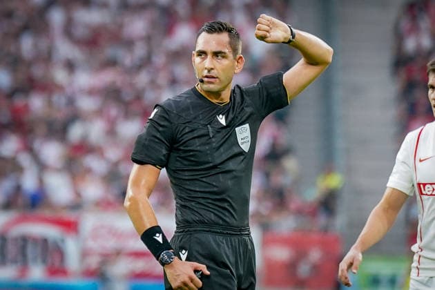 Germany UEFA Conference League Qualifiers: SC Freiburg vs. FC Motherwell, Playoffs 2026–2027, Europa-Park Stadium, Freiburg; Referee: Andrea Colombo (Italy) Copyright: xJOERANxSTEINSIEKx