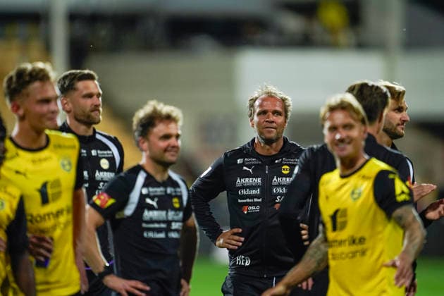 Europa League Qualification 2026 Lillestrom vs. Egantia Lillestrom 20260827 Lillestrom players celebrate their victory in the Europa League playoff soccer match between Lillestrom and Egantia at Arasen Stadium. Photo by Erik Flaaris Johansen, NTB, Lillestrom, Norway. EDITORIAL USE ONLY: RESTRICTED USE FOR BETTING COMPANIES  Copyright: xErikxFlaarisxJohansenx xNTBx
