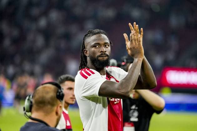 AMSTERDAM , 27-08-2026 , JohanCruijff ArenA , season 2026 2027 , UEFA Conference League play-off football . Match between Ajax and FC Sion, Picture shows Ajax player Toluwalase Arokodare Ajax - Sion  x206097964x Copyright: