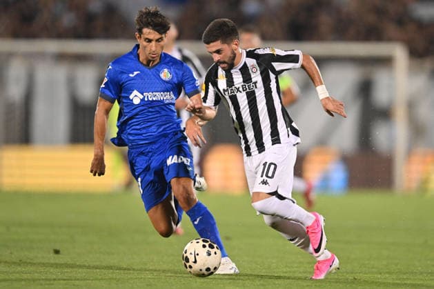 Football, ECL Qualifiers, Partizan Belgrade v FC Getafe