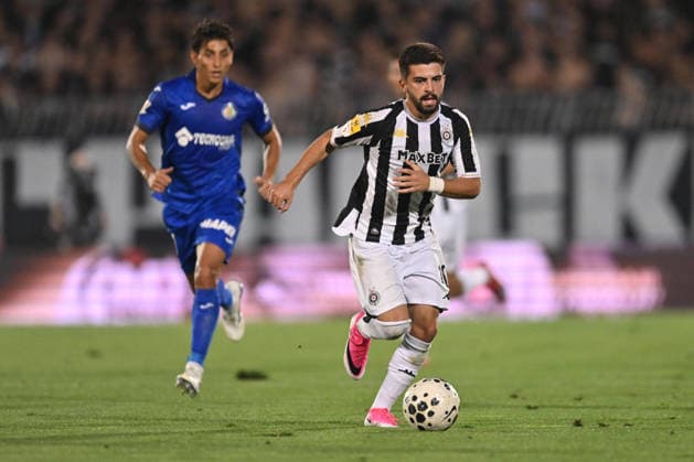 PARTIZAN vs GETAFE IGOR MILADINOVIC football Partizan vs Gefafe UEFA Conference League qualifications match at Partizan stadium, Belgrade 27.08.2026 Foto: FOOTBALL, UEFA CONFERENCE LEAGUE QUALIFICATIONS, PARTIZAN, GETAFE Belgrade Partizan stadium Serbia Copyright: xMarkoxMetlas xMNxPressx