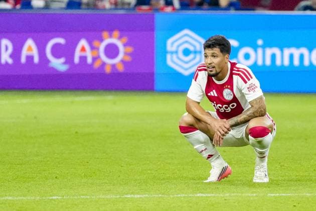 AMSTERDAM , 27-08-2026 , JohanCruijff ArenA , season 2026 2027 , UEFA Conference League play-off football . Match between Ajax and FC Sion, Picture shows Ajax player Marcos Leonardo Ajax - Sion  x206098192x Copyright: