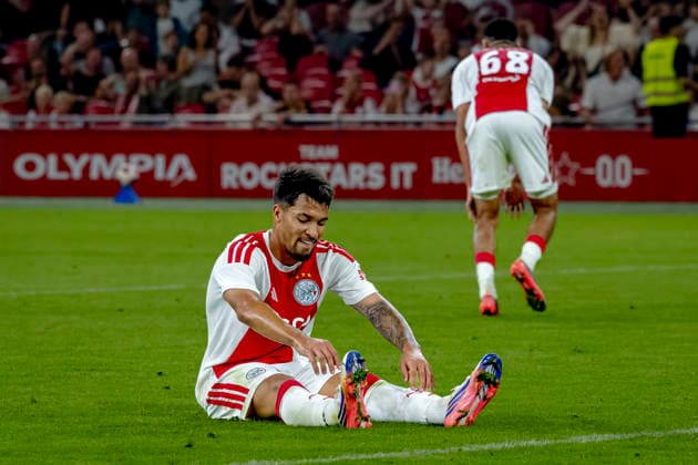 AMSTERDAM: AFC Ajax Amsterdam forward Marcos Leonardo during the UEFA Conference League at the Johan Cruijff ArenA on August 27, 2026, in Amsterdam, the Netherlands. Photo by DeFodi Images