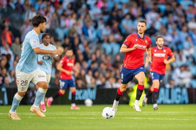 ESP RC Celta vs. CA Osasuna LaLiga EA Sports: Raúl García of Osasuna looks on during the LaLiga EA Sports match between RC Celta and CA Osasuna on August 27, 2026, played at ABANCA Balaidos Stadium, Spain Copyright: xLuisxLorenzox xAgenciaxLOFx