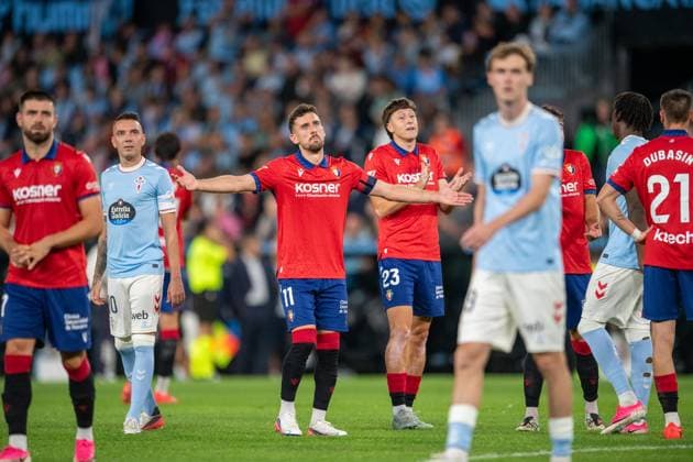 ESP LaLiga EA Sports RC Celta Vigo vs. Club Atlético Osasuna: Kike Barja of Osasuna during the LaLiga EA Sports match between RC Celta Vigo and CA Osasuna, played at Abanca Balaidos Stadium in Vigo, Pontevedra, on August 27, 2026, in Spain. Spanish Soccer Copyright: xAgenciaxLOFx
