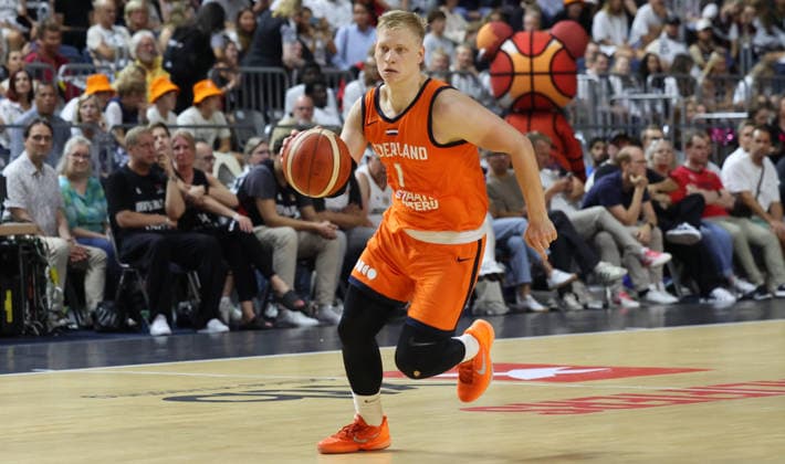 Keye van der Vuurst de Vries Netherlands Men s Team 01 Germany vs. Netherlands, Basketball, DBB, FIBA Basketball World Cup 2027, European Qualifiers, August 27, 2026 Germany vs. Netherlands, Basketball, DBB, FIBA Basketball World Cup 2027, European Qualifiers, August 27, 2026, Cologne Copyright: xEibner-Pressefotox xThomasxStoeckerx EP_TSR