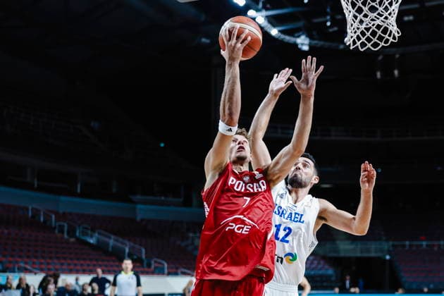 Ryga 27.08.2026 KOSZYKOWKA KOSZKADRA REPREZENTACJA POLSKI MECZ IZRAEL - POLSKA ELIMINACJE MISTRZOSTW SWIATA 2027 - - - MEN BASKETBALL POLISH national team, Nationalteam WORLD CUP SERIES QUALIFIERS GAME ISRAEL - POLAND NZ Igor Milicic junior , Rafael Menco , FOT. WOJCIECH FIGURSKI 058SPORT.PL NEWSPIX.PL --- newspix.pl  FOT. WOJCIECH FIGURSKI 058SPOR