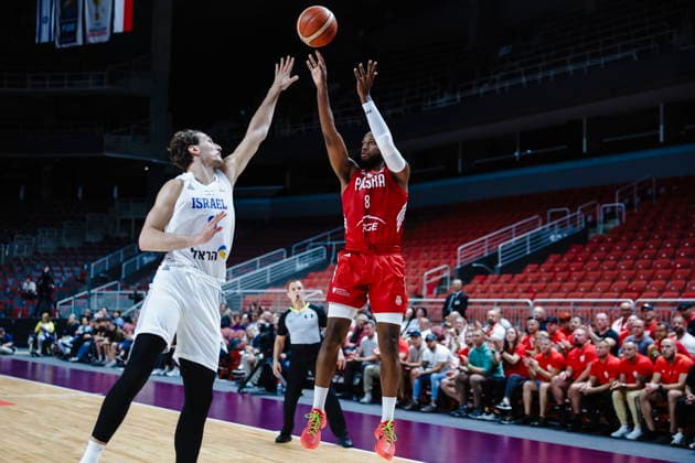 Ryga 27.08.2026 KOSZYKOWKA KOSZKADRA REPREZENTACJA POLSKI MECZ IZRAEL - POLSKA ELIMINACJE MISTRZOSTW SWIATA 2027 - - - MEN BASKETBALL POLISH national team, Nationalteam WORLD CUP SERIES QUALIFIERS GAME ISRAEL - POLAND NZ Jordan Loyd , FOT. WOJCIECH FIGURSKI 058SPORT.PL NEWSPIX.PL --- newspix.pl  FOT. WOJCIECH FIGURSKI 058SPOR