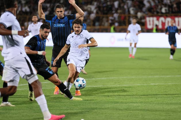 Football, Europa League qualifiers, FC Ararat-Armenia Yerevan v Universitatea Craiova