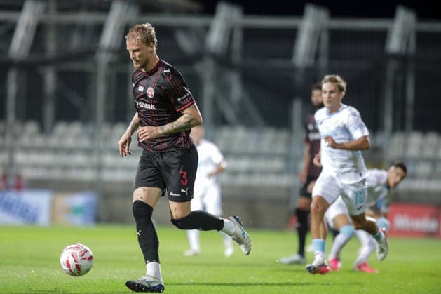 HNK Rijeka v Midtjylland - UEFA Conference League 2026 27 Play Off Round Second Leg RIJEKA, CROATIA - AUGUST 27: Magnus Jensen of FC Midtjylland controls the ball during the UEFA Conference League 2026 27 Play Off Round Second Leg match between HNK Rijeka and FC Midtjylland at Stadion HNK Rijeka on August 27, 2026 in Rijeka, Croatia.  GoranxKovacic PIXSELL