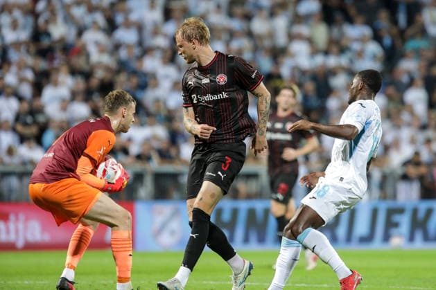 HNK Rijeka v Midtjylland - UEFA Conference League 2026 27 Play Off Round Second Leg RIJEKA, CROATIA - AUGUST 27: Magnus Jensen of FC Midtjylland during the UEFA Conference League 2026 27 Play Off Round Second Leg match between HNK Rijeka and FC Midtjylland at Stadion HNK Rijeka on August 27, 2026 in Rijeka, Croatia.  GoranxKovacic PIXSELL