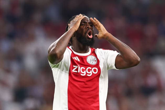 AMSTERDAM, NETHERLANDS - AUGUST 27: Toluwalase Arokodare Tolu of Ajax during the UEFA Conference League match between Ajax and FC Sion at Johan Cruijff Arena on August 27, 2026 in Amsterdam, Netherlands.  Copyright: xMTB MBxMediax