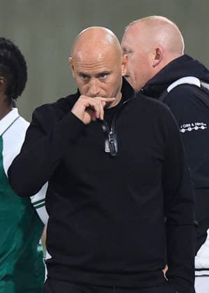 Hibernian v K.A.A. Gent UEFA Europa Conference League David Gray Hibernian Head Coach reflects during the UEFA Europa Conference League Play-Off Second Leg match at Easter Road, Edinburgh 27 08 2026 UK Newspapers OUT Copyright: xFredxPalmerx FIL-23844-0113