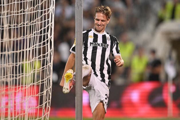 PARTIZAN vs GETAFE NIKOLA CUMIC football Partizan vs Gefafe UEFA Conference League qualifications match at Partizan stadium, Belgrade 27.08.2026 Foto: FOOTBALL, UEFA CONFERENCE LEAGUE QUALIFICATIONS, PARTIZAN, GETAFE Belgrade Partizan stadium Serbia Copyright: xMarkoxMetlas xMNxPressx