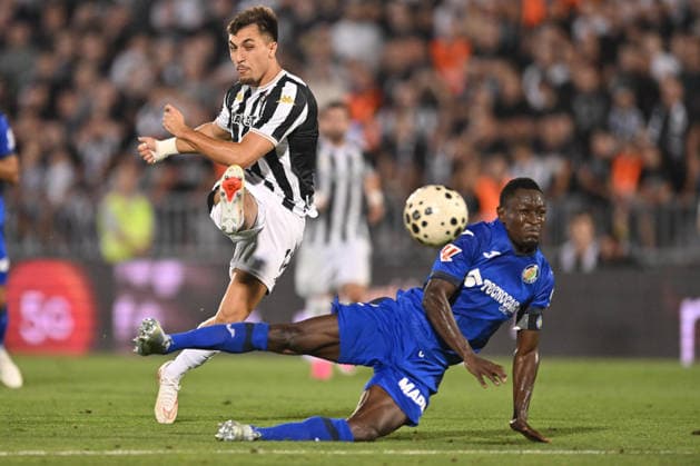 PARTIZAN vs GETAFE MILAN ALEKSIC football Partizan vs Gefafe UEFA Conference League qualifications match at Partizan stadium, Belgrade 27.08.2026 Foto: FOOTBALL, UEFA CONFERENCE LEAGUE QUALIFICATIONS, PARTIZAN, GETAFE Belgrade Partizan stadium Serbia Copyright: xMarkoxMetlas xMNxPressx