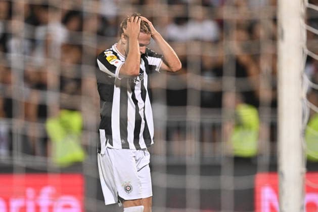 PARTIZAN vs GETAFE NIKOLA CUMIC football Partizan vs Gefafe UEFA Conference League qualifications match at Partizan stadium, Belgrade 27.08.2026 Foto: FOOTBALL, UEFA CONFERENCE LEAGUE QUALIFICATIONS, PARTIZAN, GETAFE Belgrade Partizan stadium Serbia Copyright: xMarkoxMetlas xMNxPressx