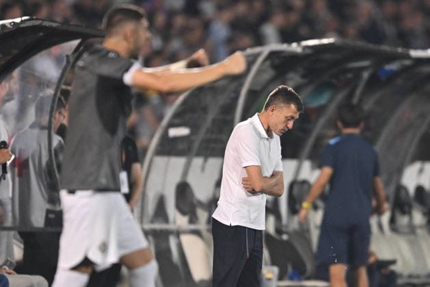 PARTIZAN vs GETAFE SASA ILIC coach football Partizan vs Gefafe UEFA Conference League qualifications match at Partizan stadium, Belgrade 27.08.2026 Foto: FOOTBALL, UEFA CONFERENCE LEAGUE QUALIFICATIONS, PARTIZAN, GETAFE Belgrade Partizan stadium Serbia Copyright: xMarkoxMetlas xMNxPressx