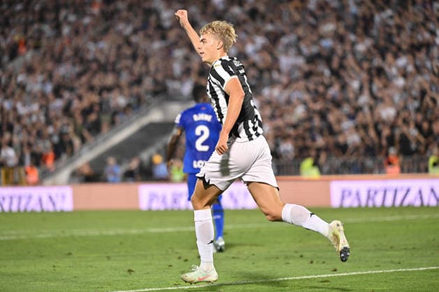 PARTIZAN vs GETAFE ERIK KOJZEK football Partizan vs Gefafe UEFA Conference League qualifications match at Partizan stadium, Belgrade 27.08.2026 Foto: FOOTBALL, UEFA CONFERENCE LEAGUE QUALIFICATIONS, PARTIZAN, GETAFE Belgrade Partizan stadium Serbia Copyright: xMarkoxMetlas xMNxPressx