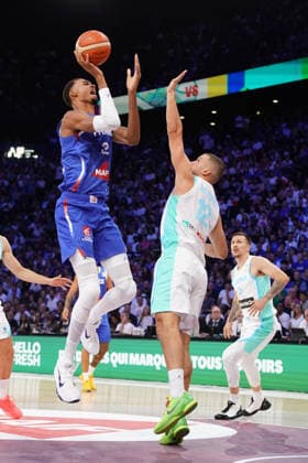 BASKET : France vs SlovÃ nie - Eliminatoires de la Coupe du Monde FIBA 2027 - 27 08 2026 Victor Wembanyama Equipe de France France SlovÃ nie Basket Premiere journÃ e de la deuxieme phase des Ã liminatoires de la Coupe du Monde FIBA 2027.  Copyright: xx