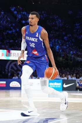 BASKET : France vs SlovÃ nie - Eliminatoires de la Coupe du Monde FIBA 2027 - 27 08 2026 Victor Wembanyama Equipe de France France SlovÃ nie Basket Premiere journÃ e de la deuxieme phase des Ã liminatoires de la Coupe du Monde FIBA 2027.  Copyright: xx