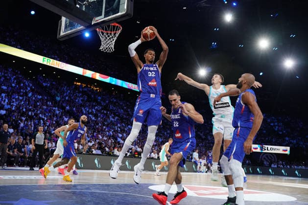 BASKET : France vs SlovÃ nie - Eliminatoires de la Coupe du Monde FIBA 2027 - 27 08 2026 Victor Wembanyama Equipe de France France SlovÃ nie Basket Premiere journÃ e de la deuxieme phase des Ã liminatoires de la Coupe du Monde FIBA 2027.  Copyright: xx