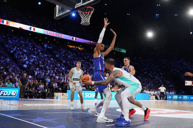 BASKET : France vs SlovÃ nie - Eliminatoires de la Coupe du Monde FIBA 2027 - 27 08 2026 Victor Wembanyama Equipe de FranceFrance SlovÃ nie Basket Premiere journÃ e de la deuxieme phase des Ã liminatoires de la Coupe du Monde FIBA 2027.  Copyright: xx