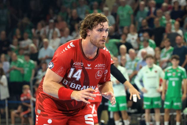 August 27, 2026, GER Germany, Handball, 1st Bundesliga, August 27, 2026, 2026–2027 Season, Berlin, Fuechse Berlin vs. Melsungen Ben Beekmann MT Melsungen 14 Berlin Max Schmeling Halle Berlin Germany Copyright: xNordphotox xEnglerx