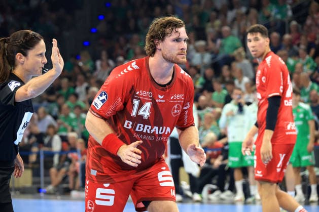 August 27, 2026, GER Germany, Handball, 1st Bundesliga, August 27, 2026, 2026–2027 Season, Berlin, Fuechse Berlin vs. Melsungen Ben Beekmann MT Melsungen 14 Berlin Max Schmeling Halle Berlin Germany Copyright: xNordphotox xEnglerx