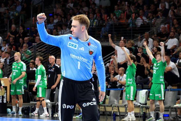August 27, 2026, GER Germany, Handball, 1st Bundesliga, August 27, 2026, 2026–2027 Season, Berlin, Fuechse Berlin vs. Melsungen, Lasse Ludwig, Fuechse Berlin 1, Max Schmeling Halle, Berlin, Germany Copyright: xNordphotox xEnglerx