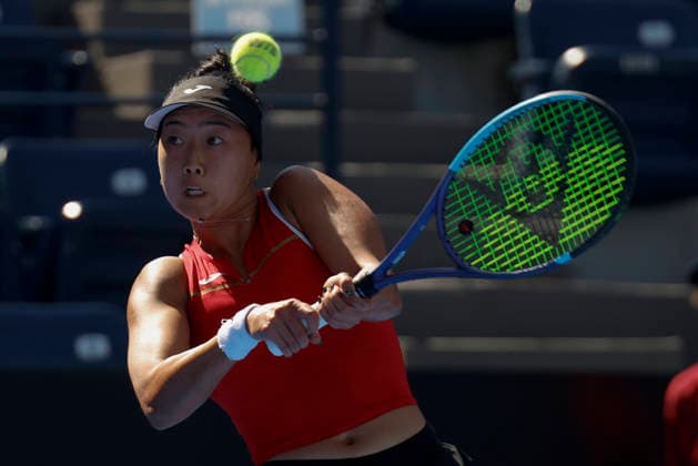 August 27, 2026, Monterrey, Nuevo Leon, Mexico: Ann Li (USA) in action against Alycia Parks (USA) during the GNP Seguros WTA, Tennis Damen 500 Open at Club Sonoma in Monterrey, Nuevo Leon. Li won 2:6, 3:6. Monterrey Mexico - ZUMAo125 20260827_zip_o125_005 Copyright: xAntonioxOjedax