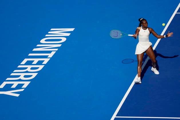 August 27, 2026, Monterrey, Nuevo Leon, Mexico: Alycia Parks (USA) in action against Ann Li (USA) during the GNP Seguros WTA, Tennis Damen 500 Open at Club Sonoma in Monterrey, Nuevo Leon. Li won 2:6, 3:6. Monterrey Mexico - ZUMAo125 20260827_zip_o125_011 Copyright: xAntonioxOjedax